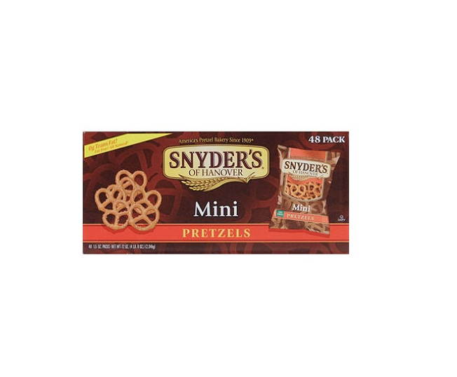 Snyder's Mini Pretzels 1.5 oz 48PK/BX 088150