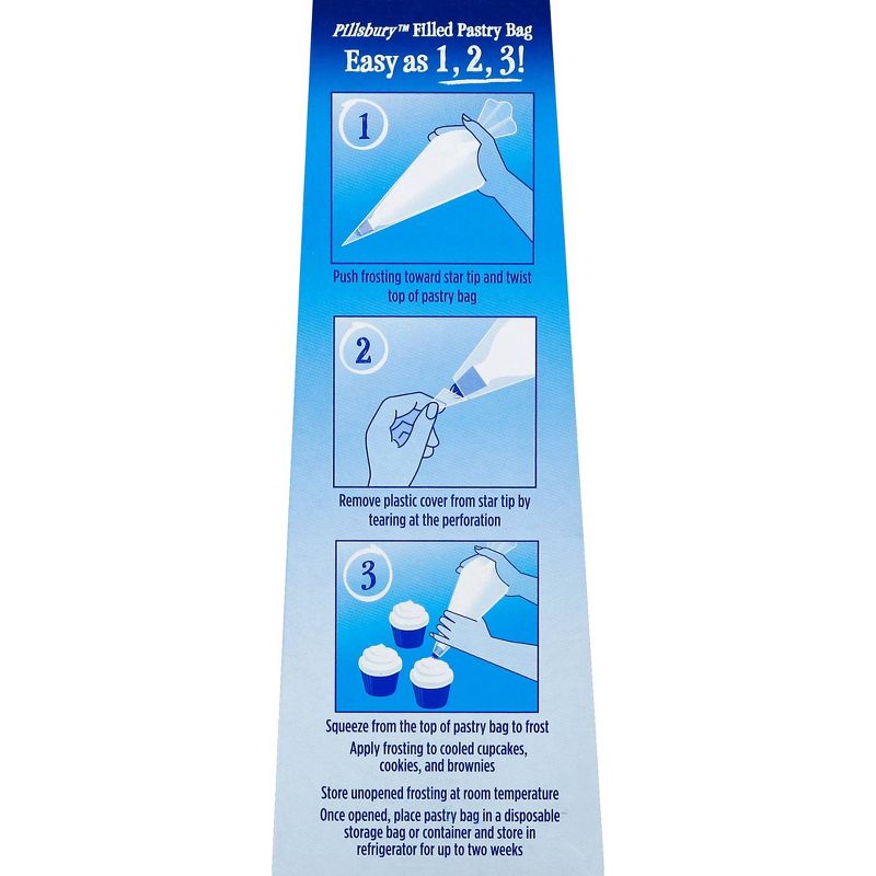 Pillsbury Vanilla Flavored Filled Pastry Bag - 16oz