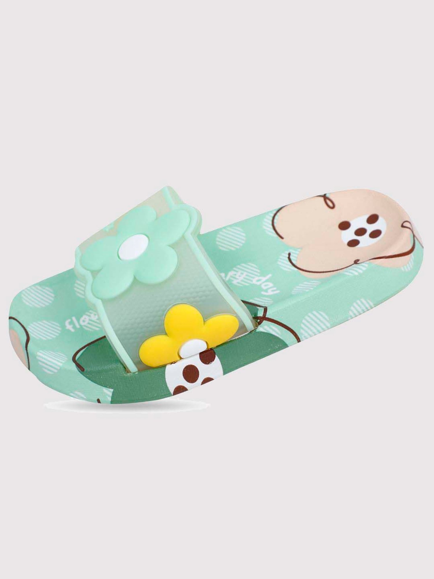 Baby Moo Unisex Sea Green Casual Slip on