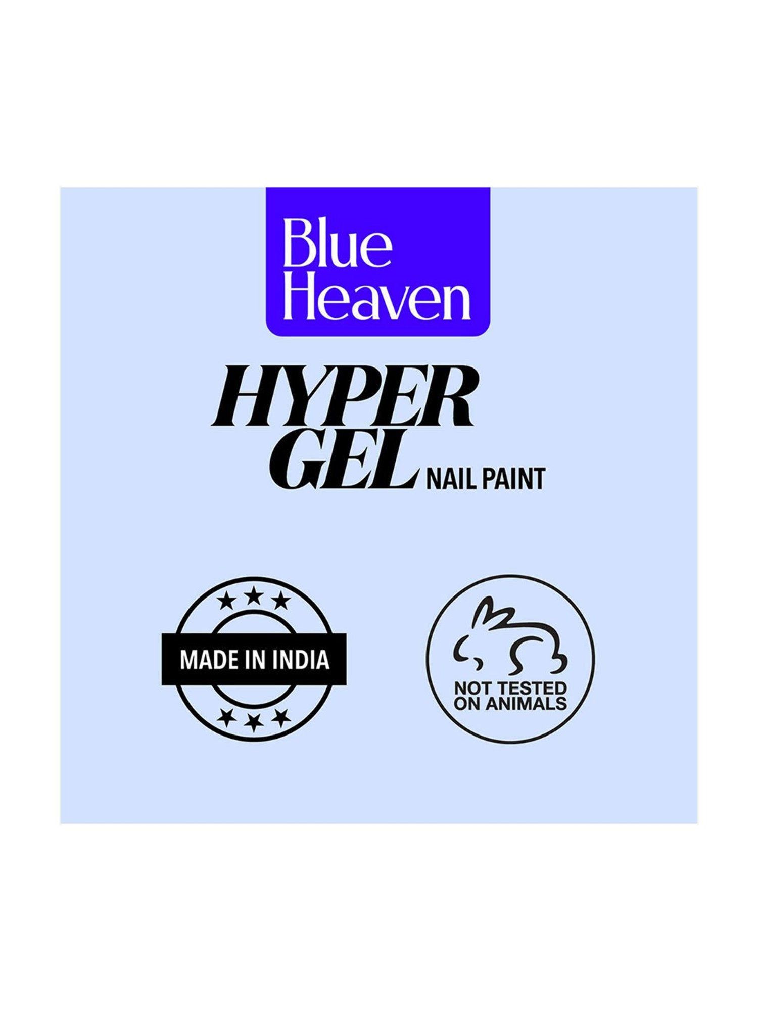 Blue Heaven Hyper Gel Nail Paint Pink Lady - 11 ml