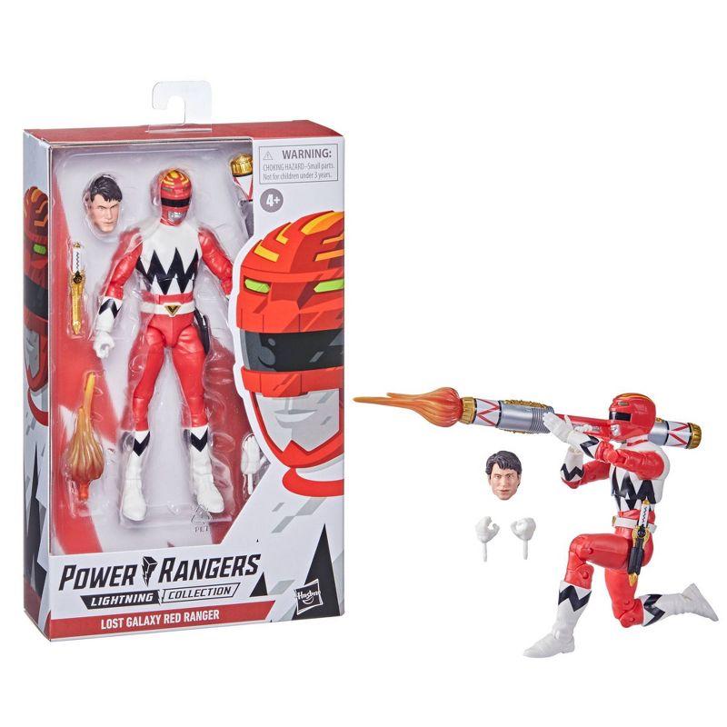 Power Rangers Lightning Collection Lost Galaxy Red Ranger Figure