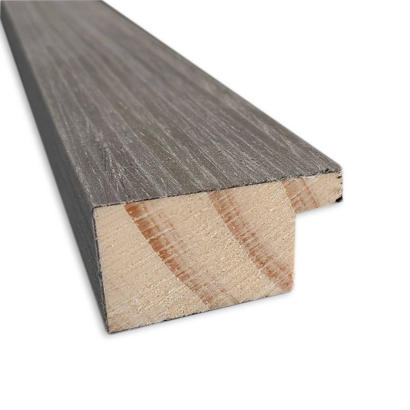 15"x51" White Full Length Over The Door Mirror White - Patton Wall Decor