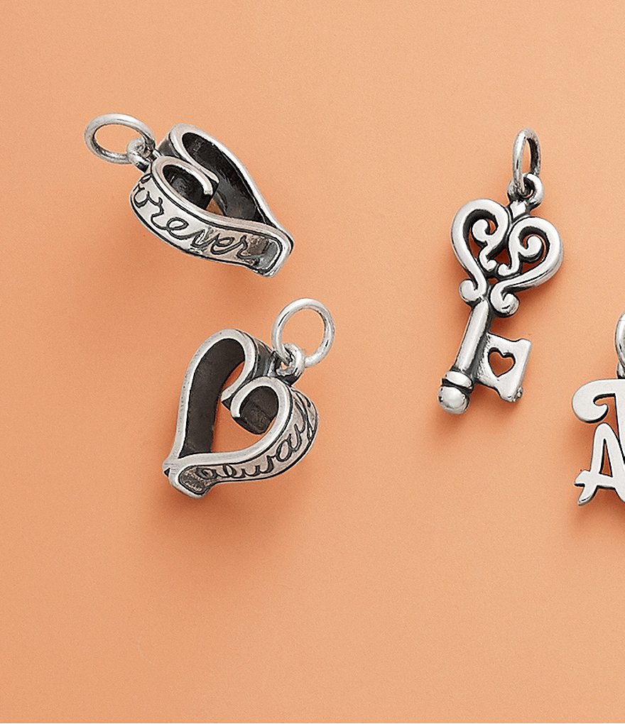 James Avery #double;Forever and Always#double; Heart Charm