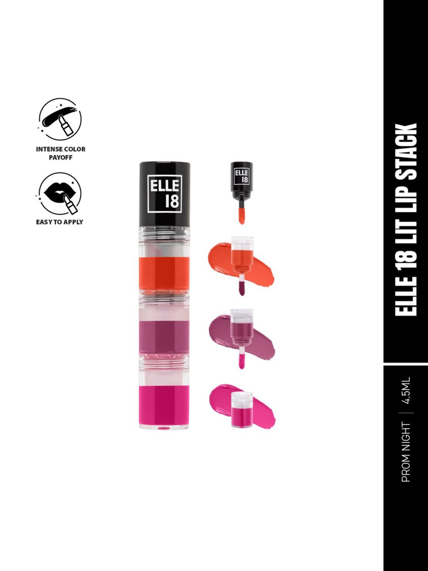 Elle 18 Lit Lip Stack Prom Night - 4.5 ml