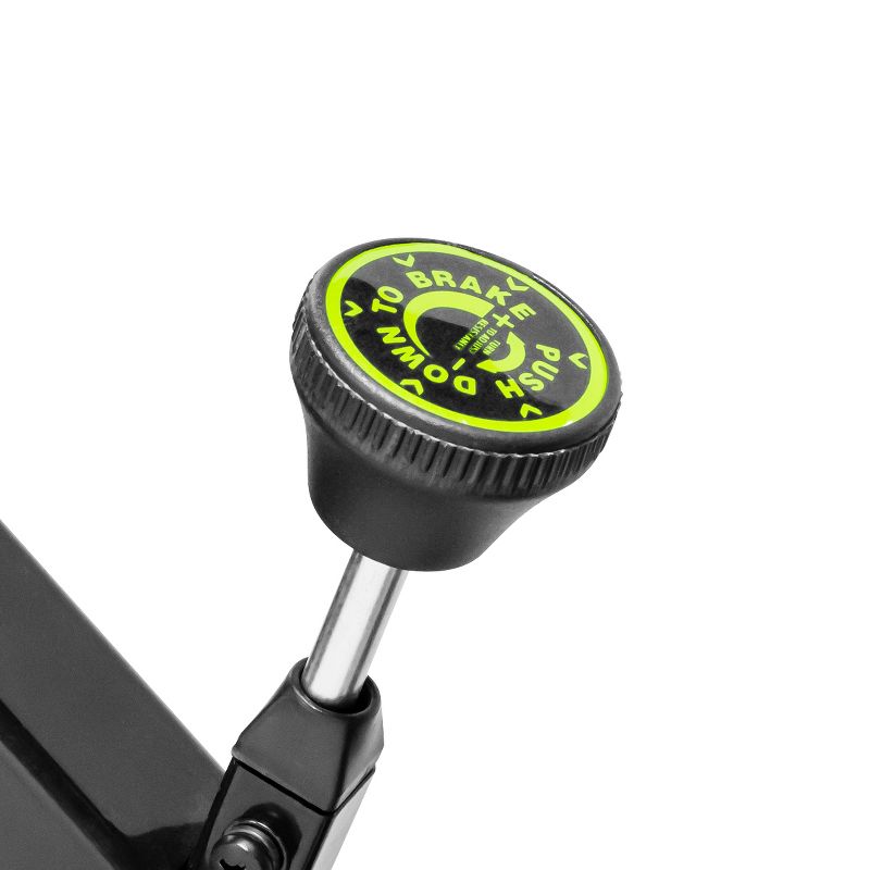 Body Flex Sports Body Rider BRF700 Stationary Full Body Cardio Exercise Upright Fan Bike with Dual Action Handlebars and Adjustable Seat