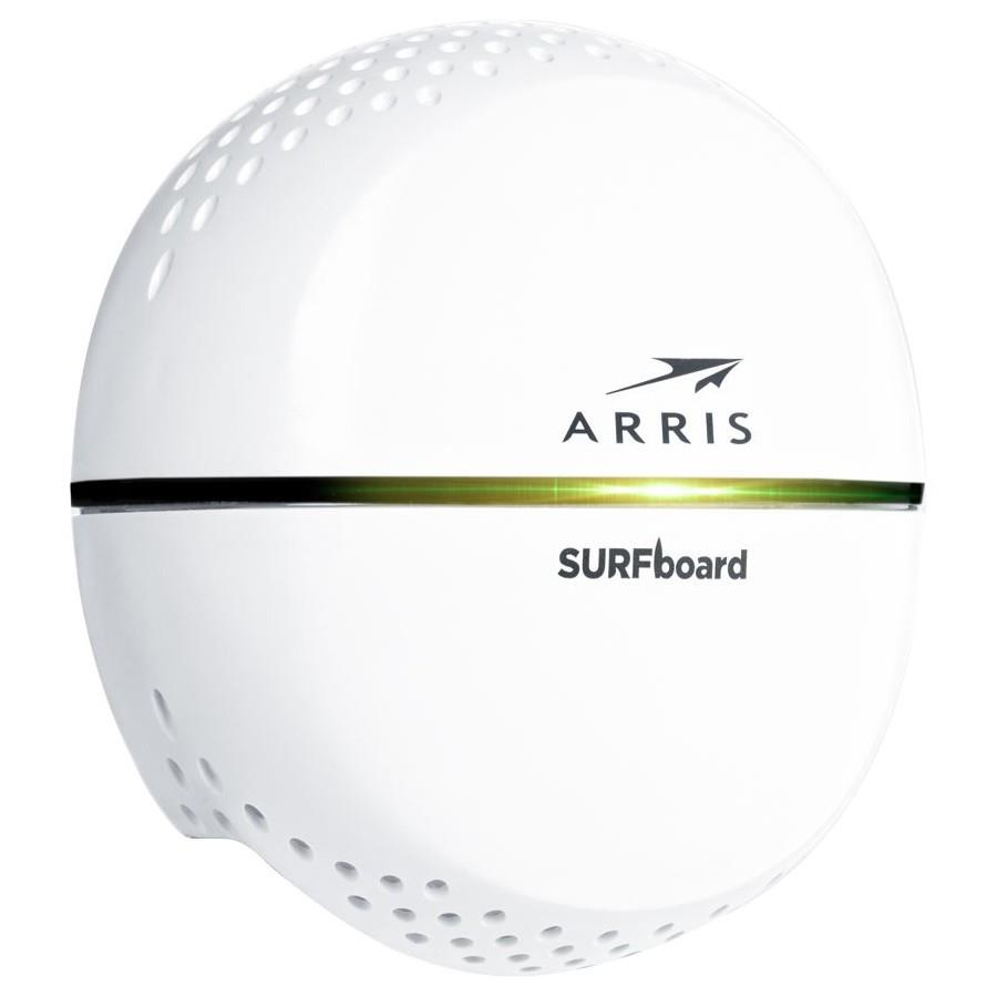 ARRIS SURFboard SBX-AC1200P IEEE 802.11ac 1.17 Gbit/s Wireless Range Extender - 2.40 GHz, 5 GHz - MIMO Technology - 1 x Network (RJ-45) - Wall Mountable