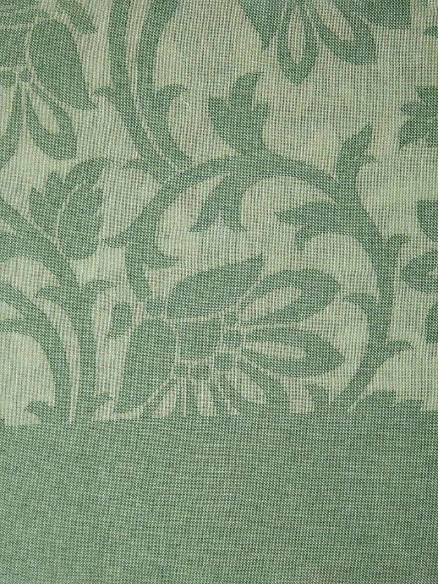 Fabindia Green Cotton 120 TC 120 GSM Inaya Table Cover - Set of 4
