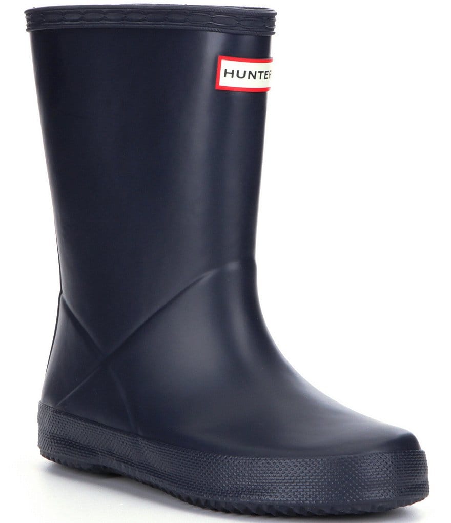 Hunter Kids' Original First Matte Waterproof Rain Boots (Toddler)