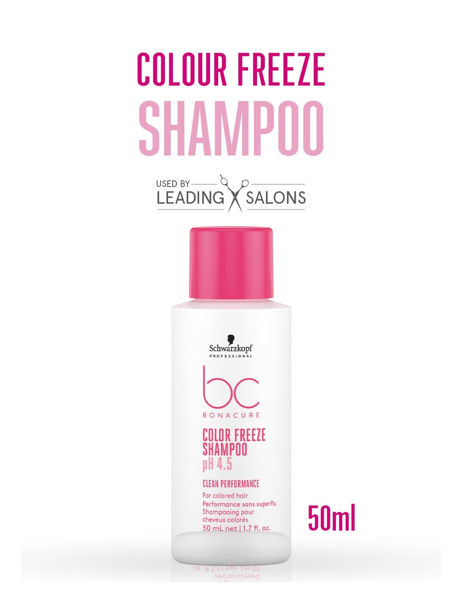 Schwarzkopf Professional Bonacure Color Freeze Shampoo pH 4.5 - 50 ml