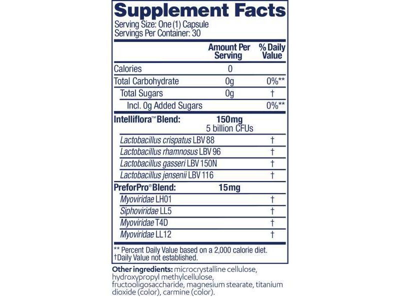 AZO Dual Protection Clinically Proven Women's Probiotic for Urinary + Vaginal Support - 30ct