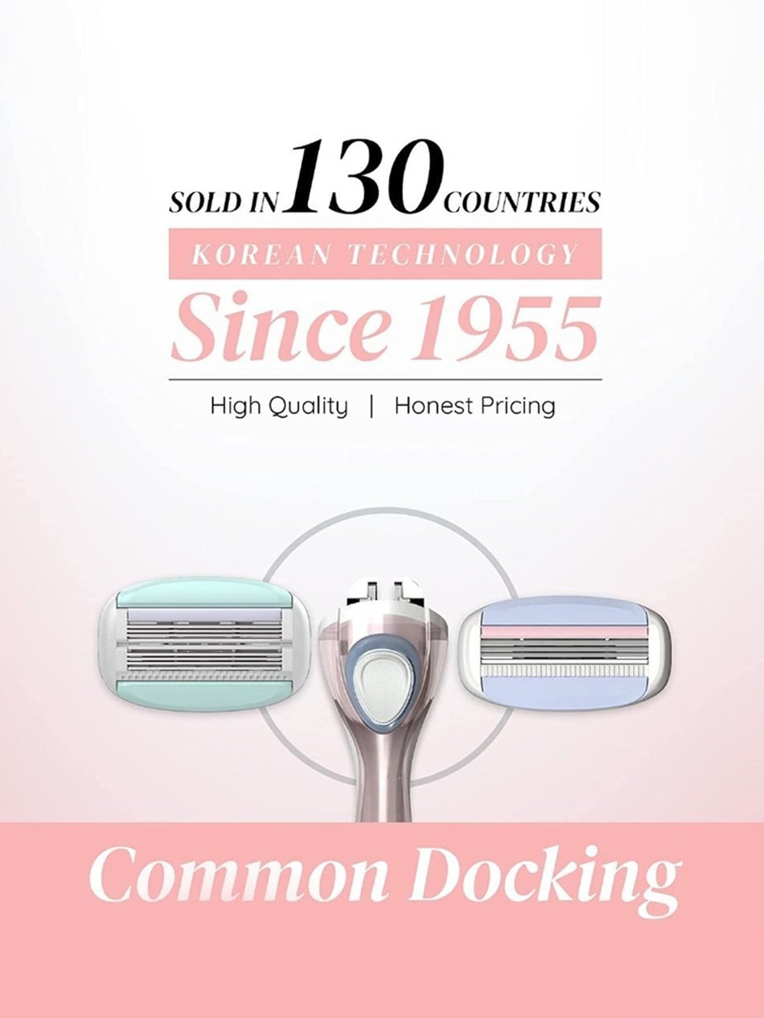 LetsShave Evior 3 Sensitive Trial Kit for Women (Multicolor)