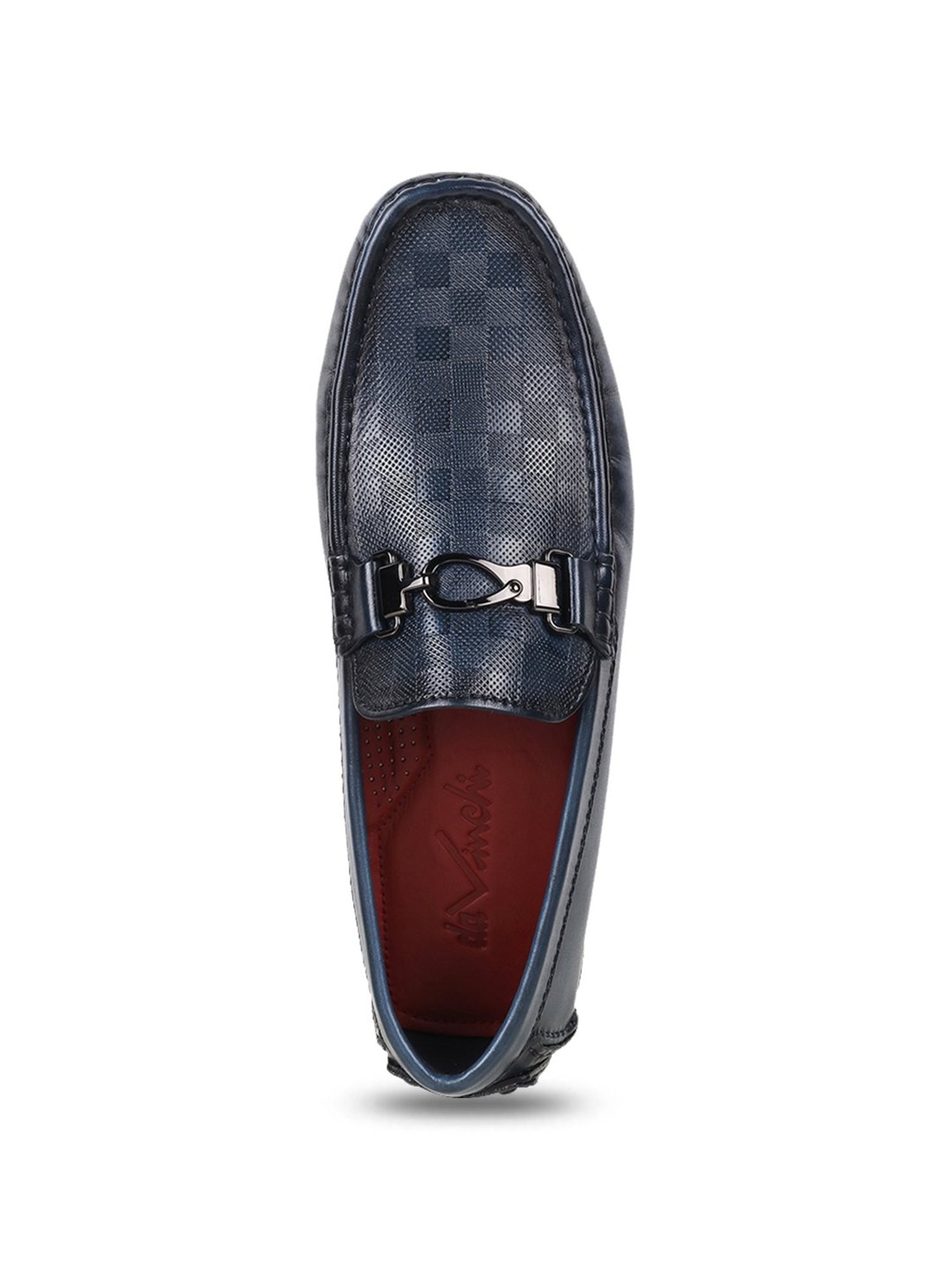 Da Vinchi by Metro Men's Navy Casual Loafers