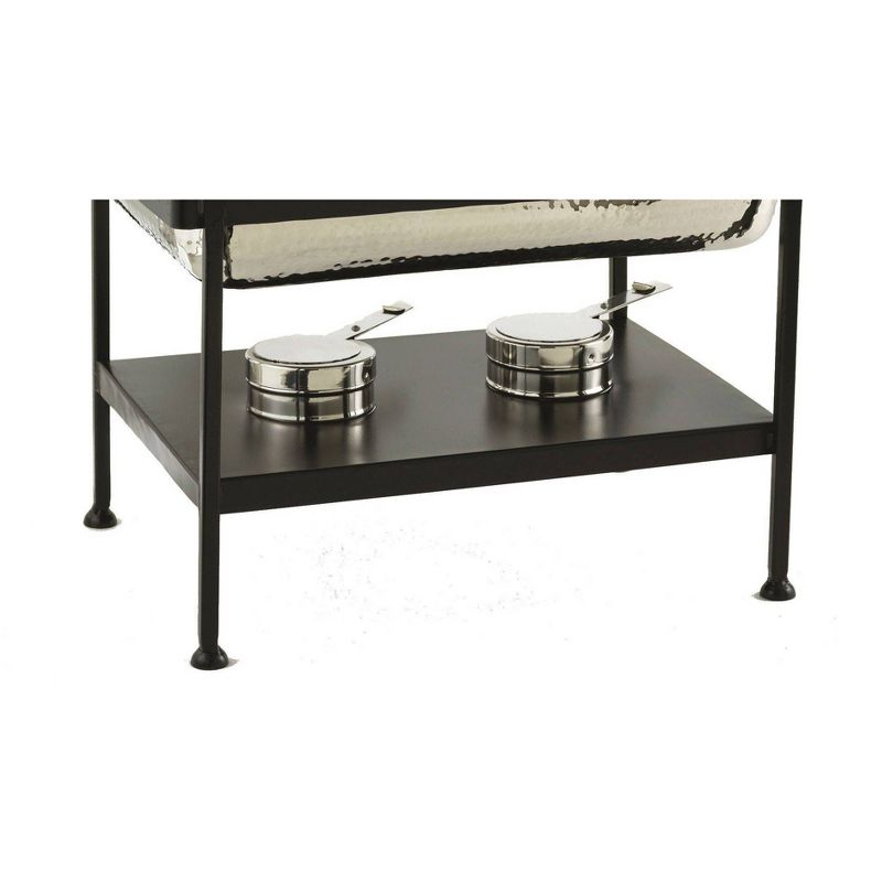 Old Dutch 8qt Stainless Steel Hammered Chafing Dish