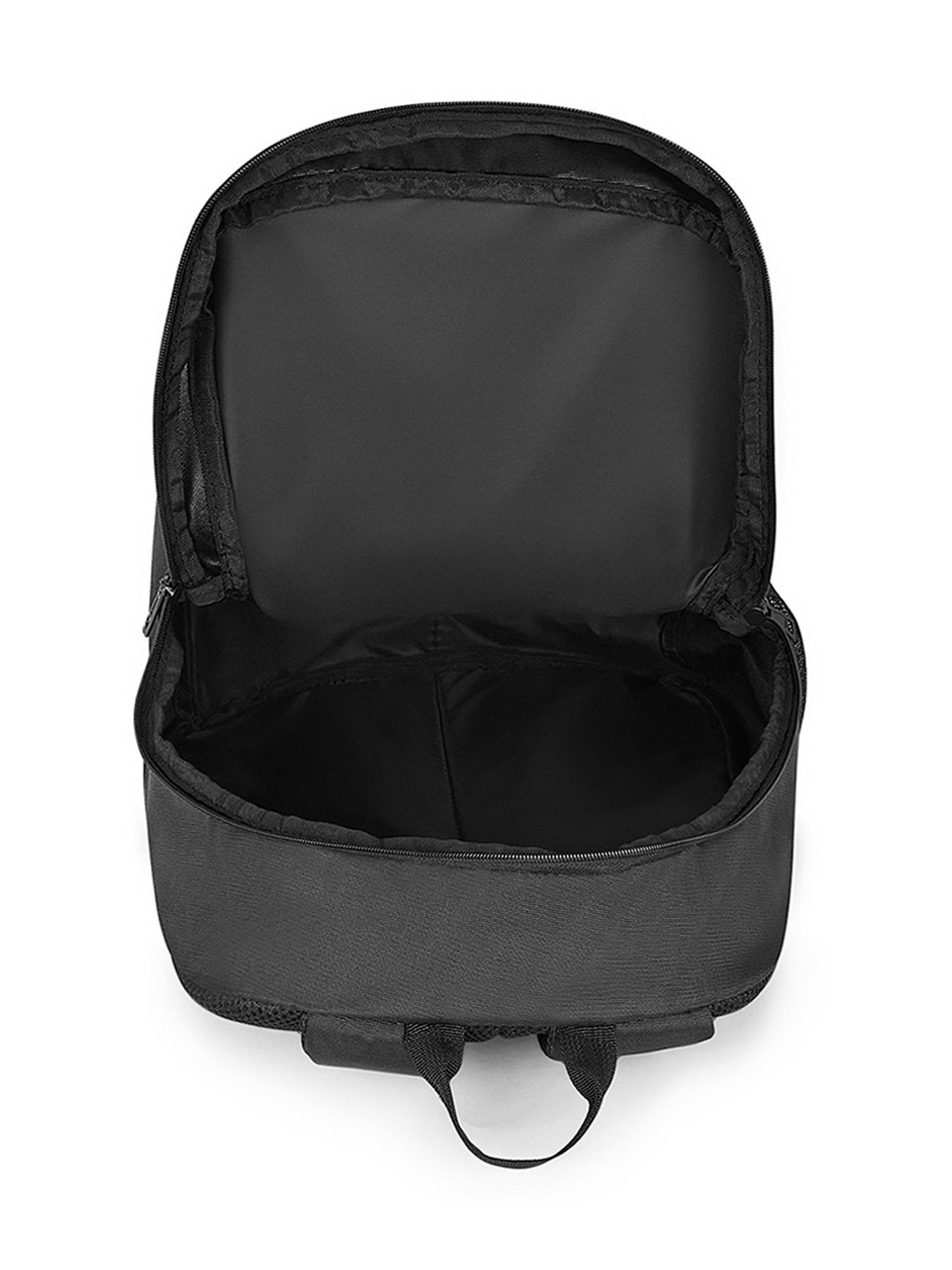 The Vertical Wanderlust Seth Black Textured Medium Backpack