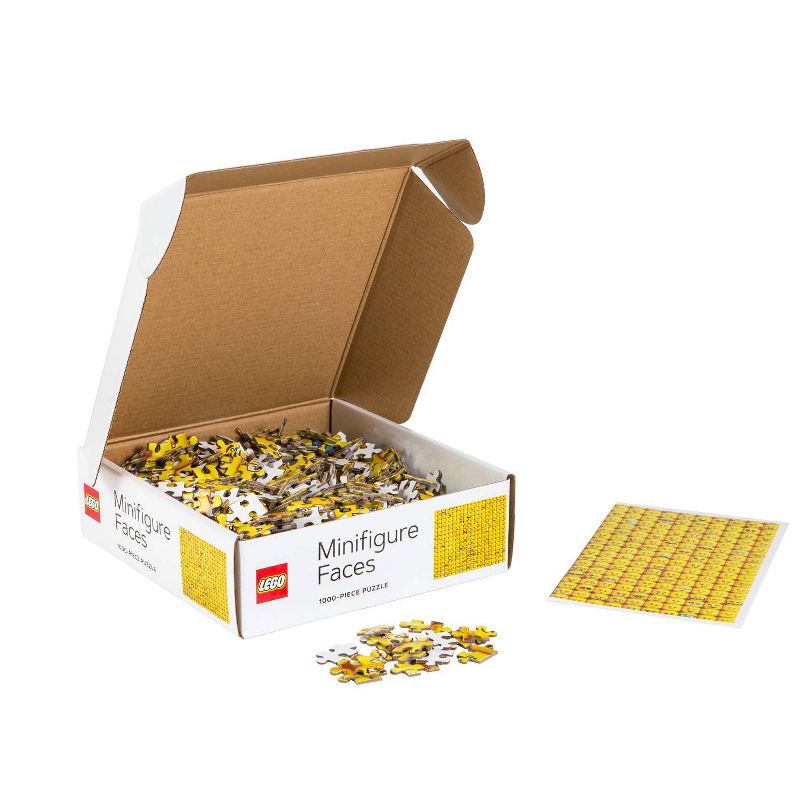 Chronicle Books LEGO Mini Figure Faces Jigsaw Puzzle - 1000pc