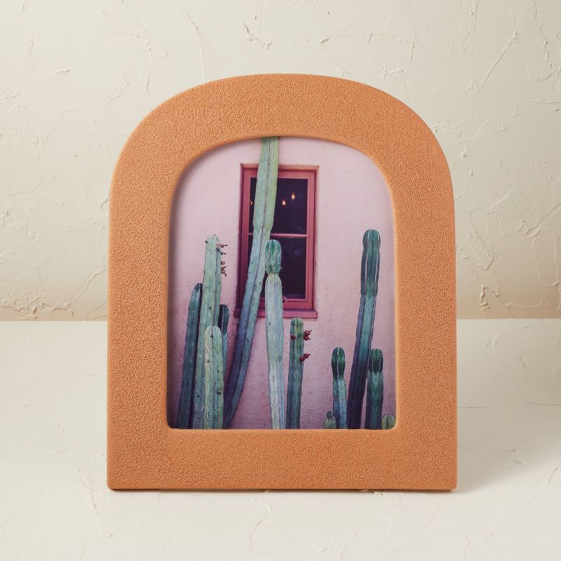 8" x 10" Ceramic/Glass Photo Frame with Bubble Glaze Finish - Opalhouse™ designed with Jungalow™