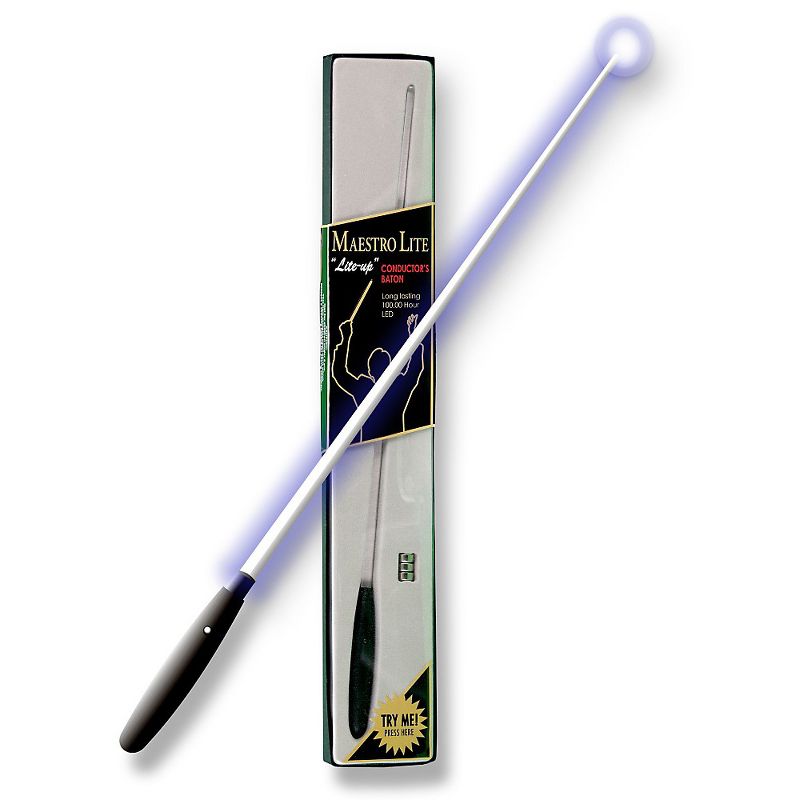 Grover-Trophy Maestro Lite Lite-Up Conductor's Baton 14 in.