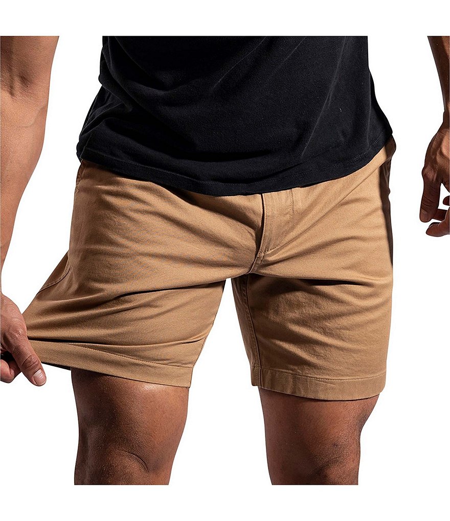 Chubbies The Staples 7#double; Inseam Flat-Front Stretch Shorts