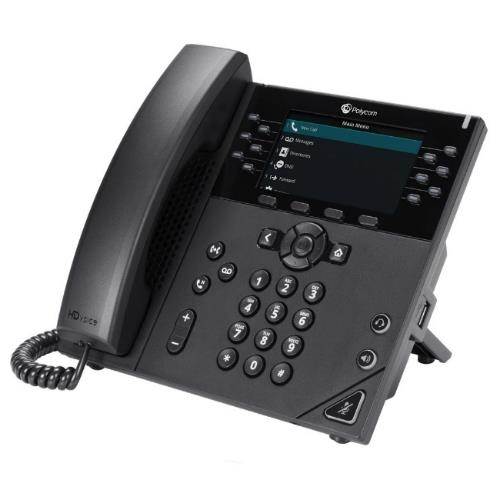 IP 480G Phone Black Renewed Power Supply Not Included