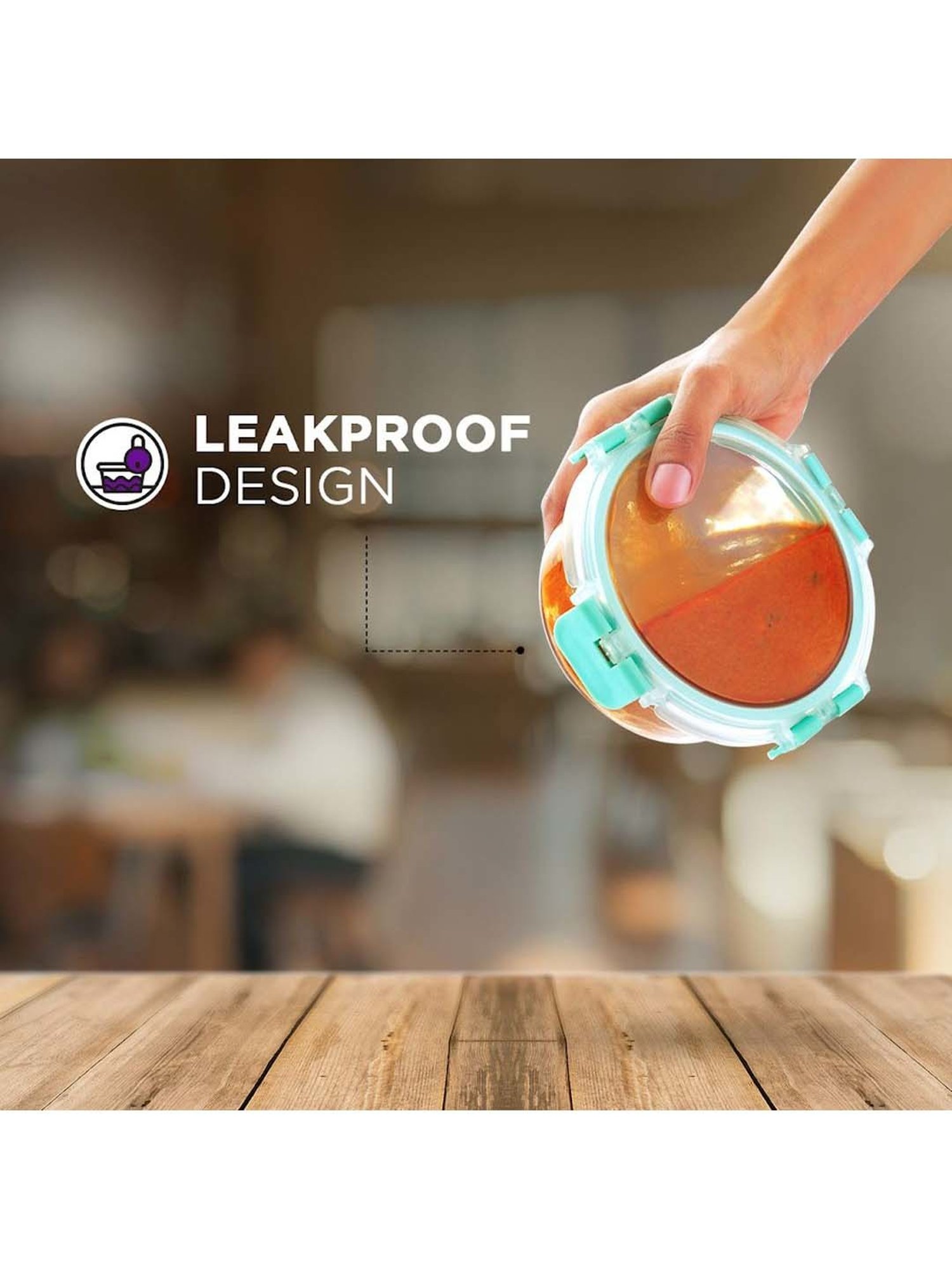 Allo Borosilicate Glass Containers with Lids Microwave Safe Container for Glass Storage Containers