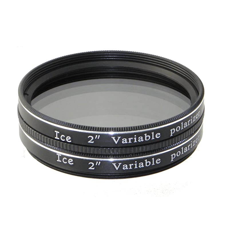 2 Variable Polarizing Eyepiece Filter for Telescope Polarizer