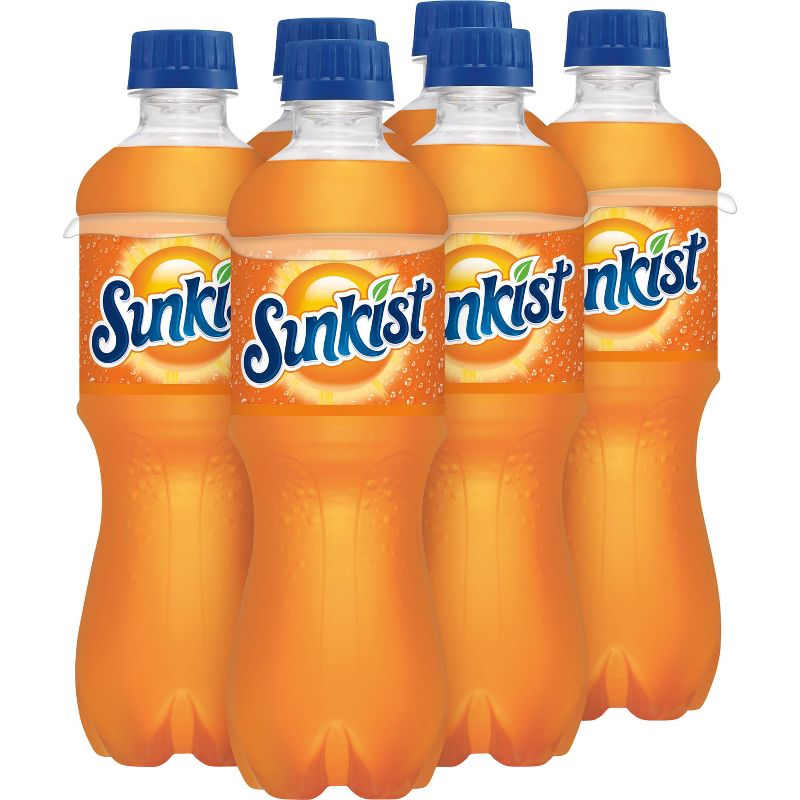 Sunkist Orange Soda - 6pk/16 fl oz Bottles