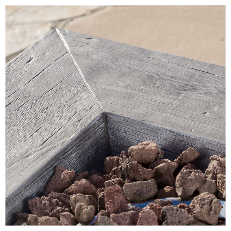 DeckMate 30371 Avondale Outdoor Backyard Patio Portable Steel Fire Bowl Fire Pit, Antiqued Copper Finish