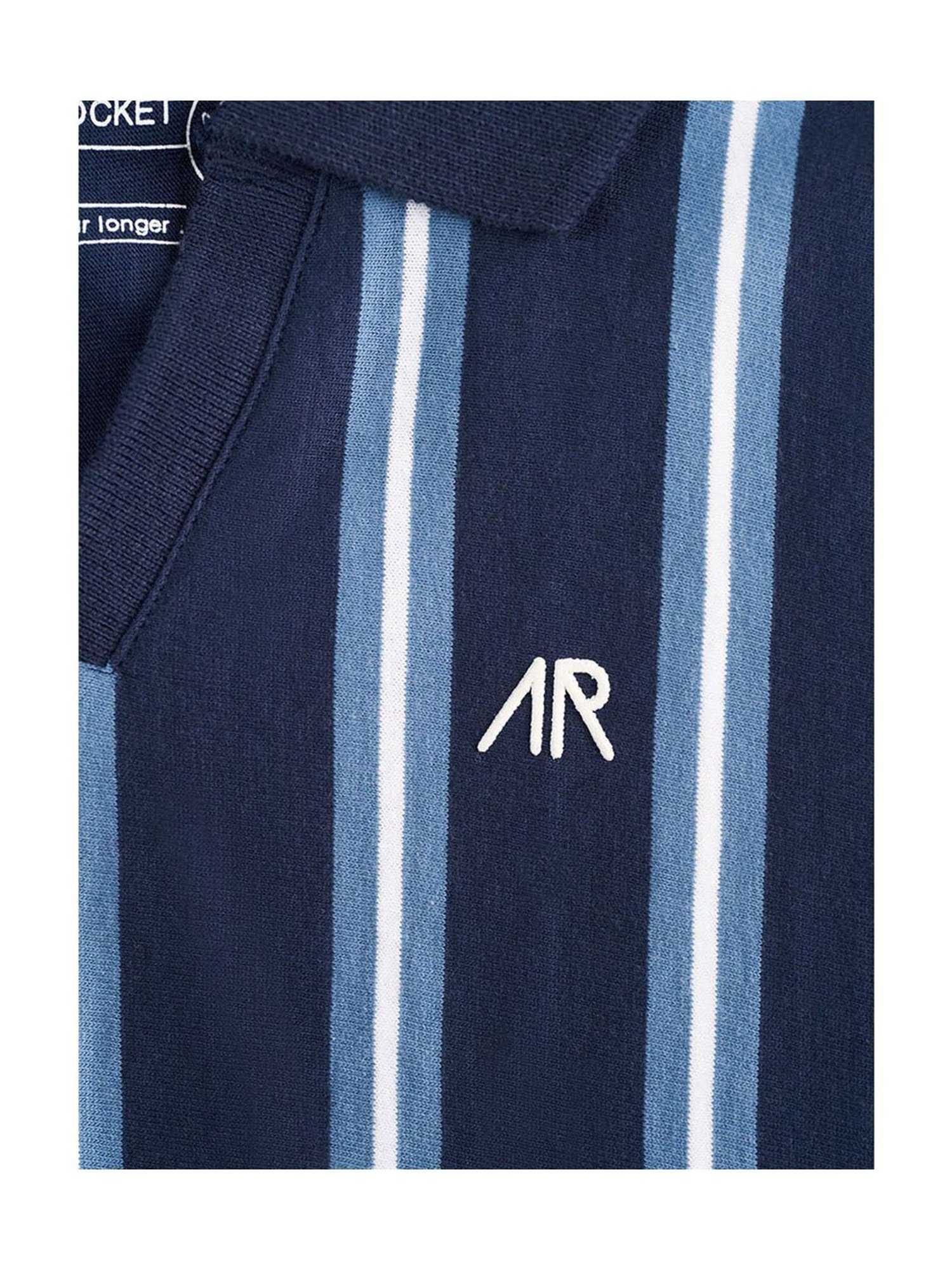 Angel & Rocket Kids Navy Striped T-Shirt