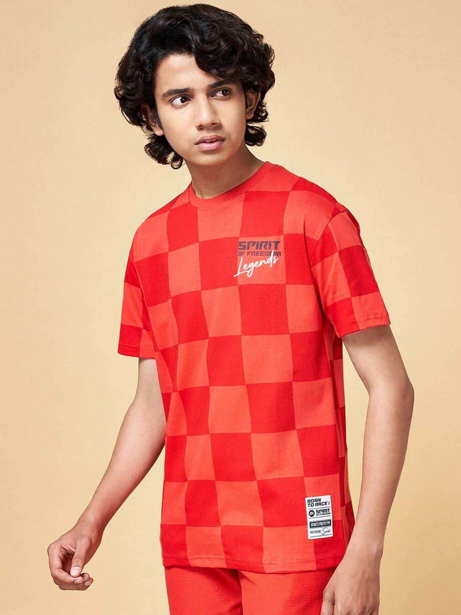 Coolsters by Pantaloons Kids Red Cotton Printed T-Shirt