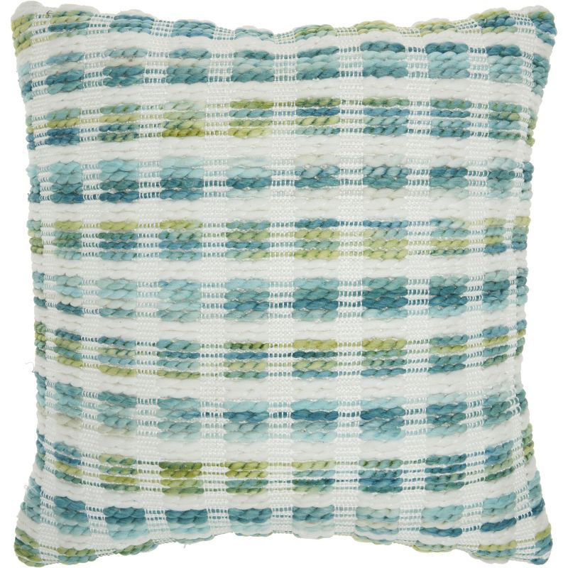 Outdoor Pillows SH409 Turqois Green 18" x 18"