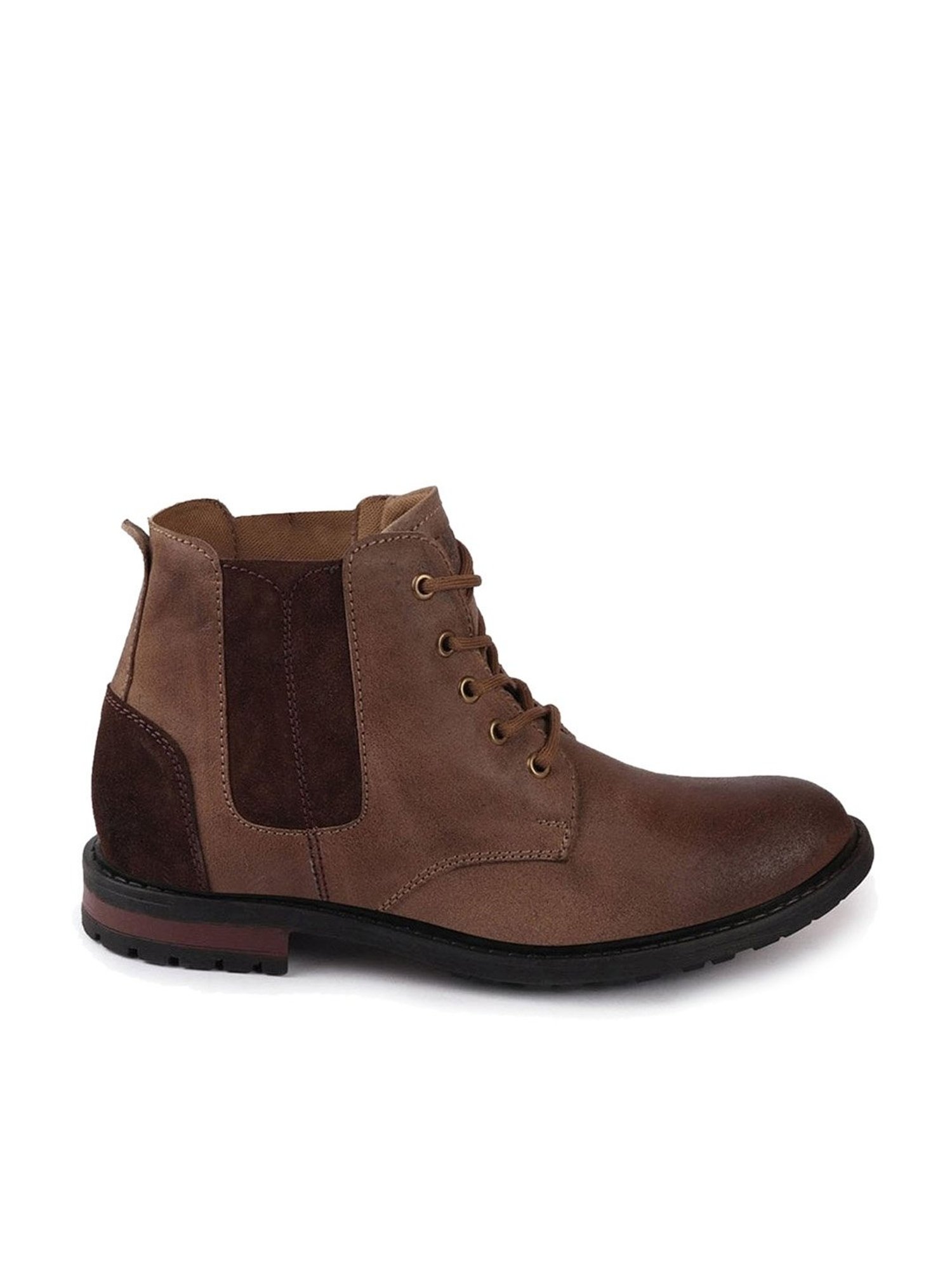 Fausto Men's Brown Chelsea Boots