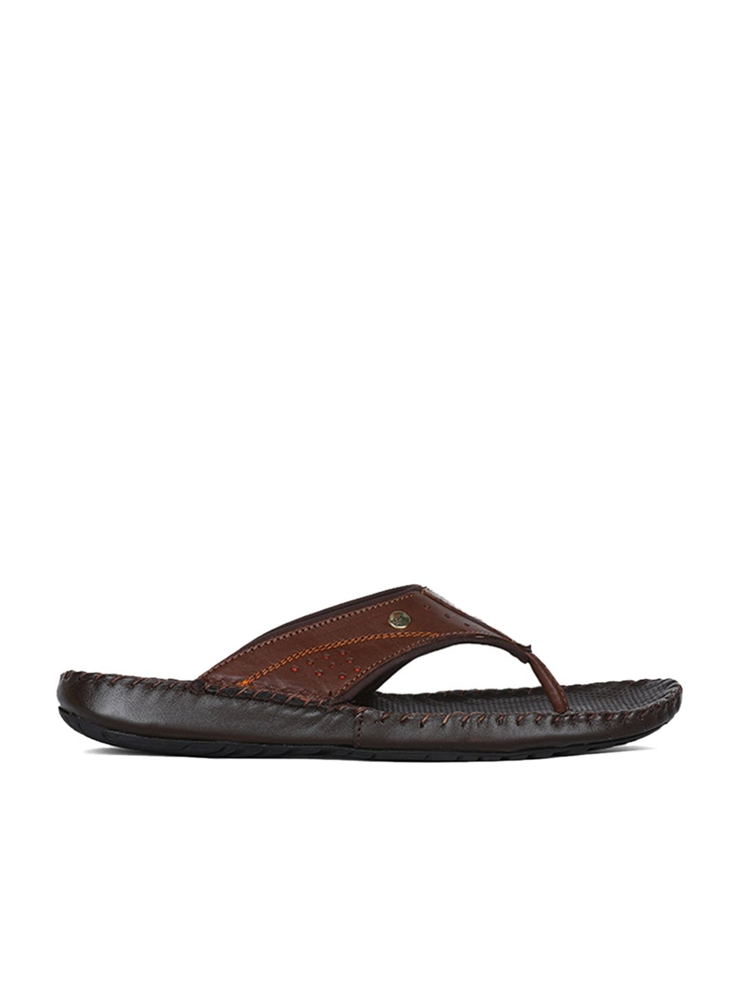 Scholl by Bata Men's Ted Brown Thong Sandals