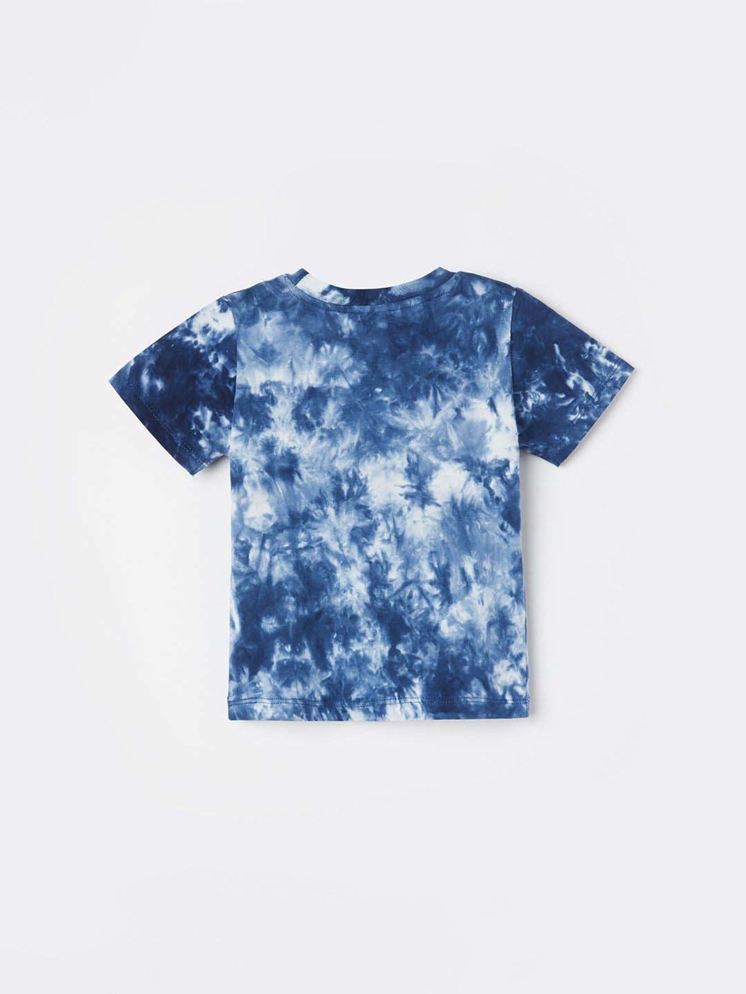 Juniors by Lifestyle Boys Blue Cotton Printed T Shirt