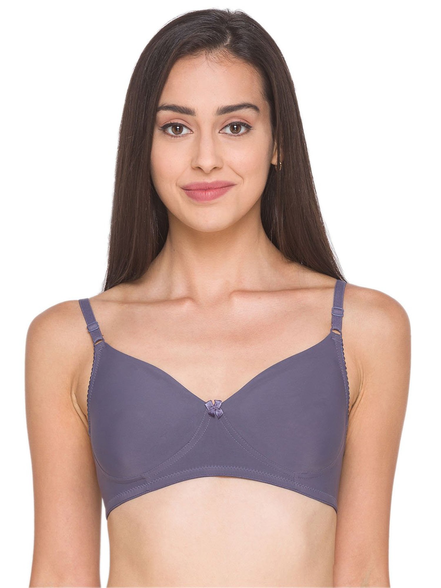 Candyskin Grey Non Wired Non Padded Everyday Bra