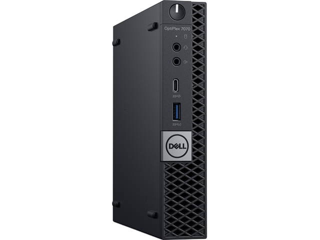DELL OPTIPLEX 7070 (T84D8) - Business Desktop PC - Intel Core i5 9500T (6-Core 2.2 GHz), Intel UHD Graphics 630, 8 GB DDR4, 500 GB HDD, Intel Q370, Micro Form Factor, Windows 10 Pro 64-bit