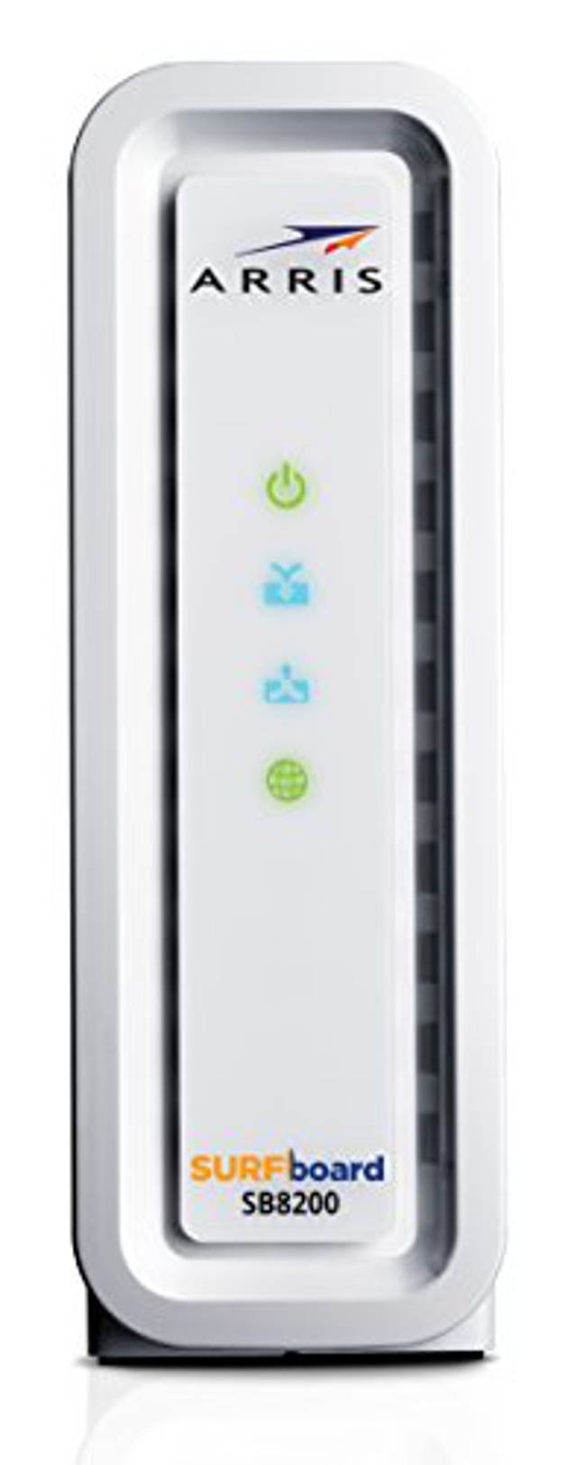 ARRIS SURFboard SB8200 DOCSIS 3.1 Gigabit Cable Modem, Approved for Cox, Xfinity, Spectrum & others , White , Max Internet Speed Plan 2000 Mbps