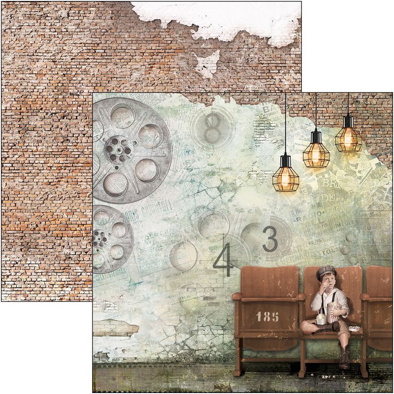 Ciao Bella Double-Sided Paper Pack 90lb 12"X12" 12/Pkg-Modern Times, 12 Designs/1 Each