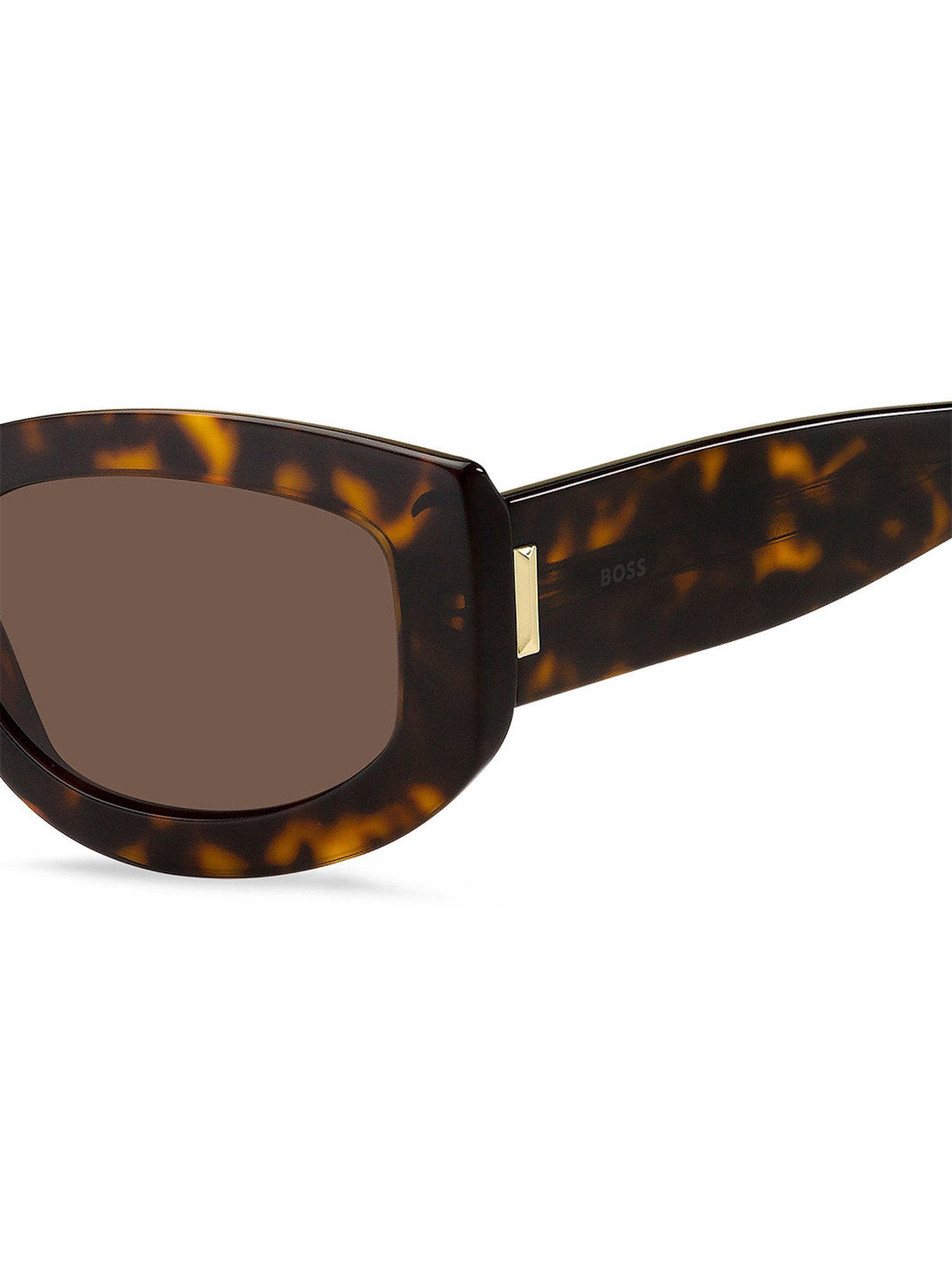 Hugo Boss Brown Cat Eye Sunglasses for Women