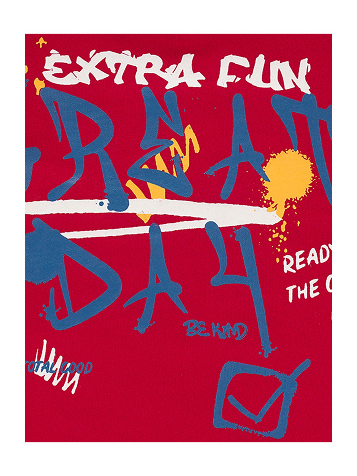 Mothercare Kids Navy Embellished Full Sleeves Sweatshirt