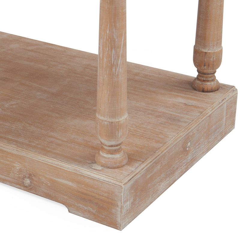 60" Maxwell 4 Tier Bookshelf Natural - Finch