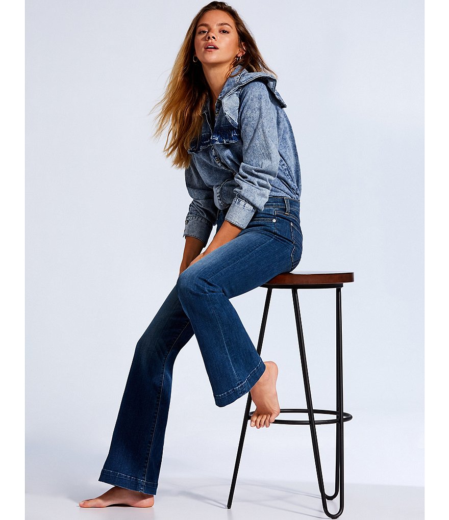 Every Straight Leg Ankle Crop Front Zipper Jeans