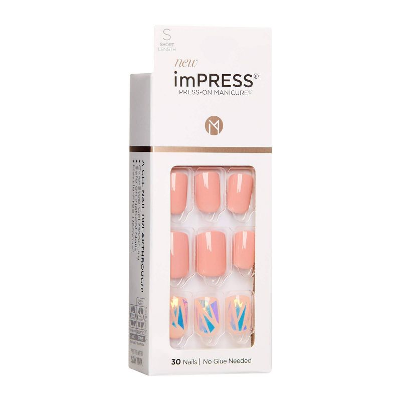 Kiss imPRESS Press-On Manicure False Nails - Miracle - 30ct