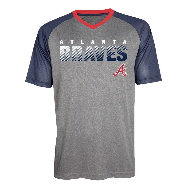 NHL Columbus Blue Jackets Men's Short Sleeve Heather T-Shirt - S