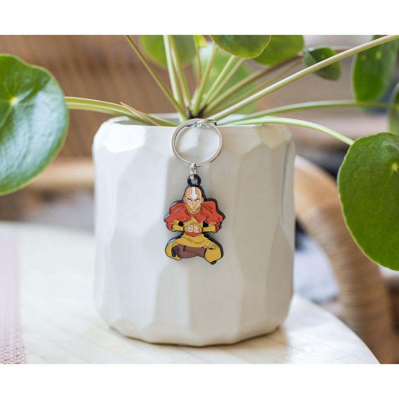 SalesOne LLC Avatar: The Last Airbender Aang Enamel Pendant Keychain
