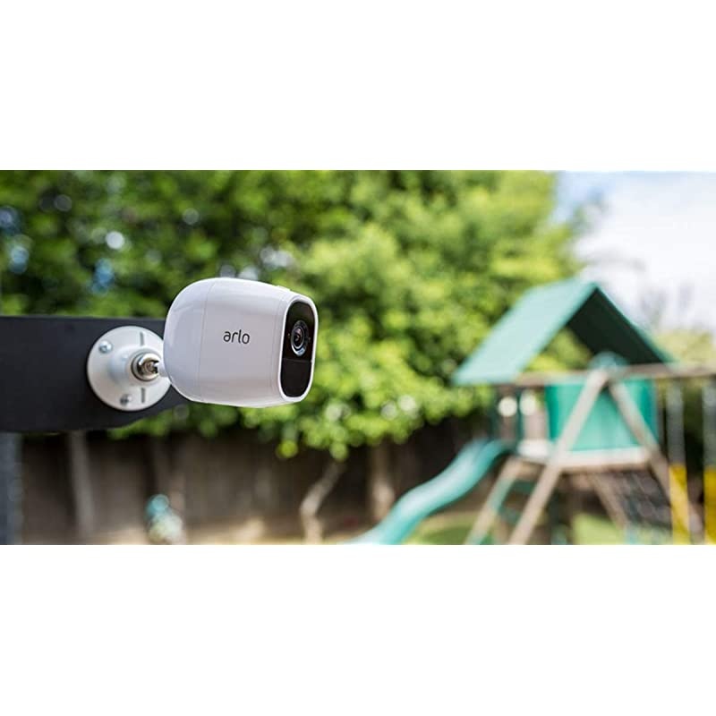 VMS4120P-100NAS Pro 2 - Wire-Free Home Security Camera | Rechargeable Battery, Night Vision, 2-Way Audio, Wall Mount | 1 camera kit