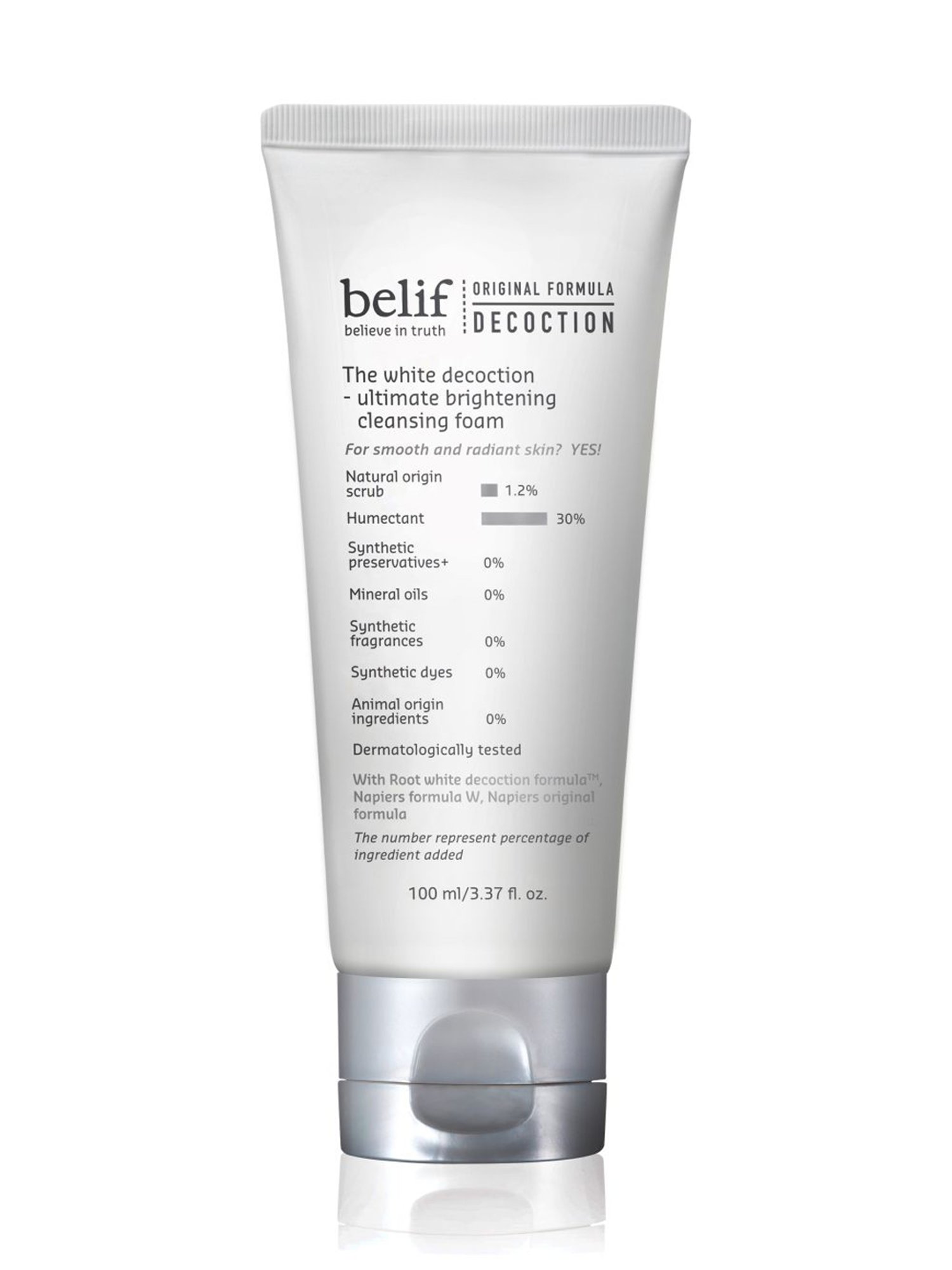 Belif White Decoction Brightening Foam - 100 ml