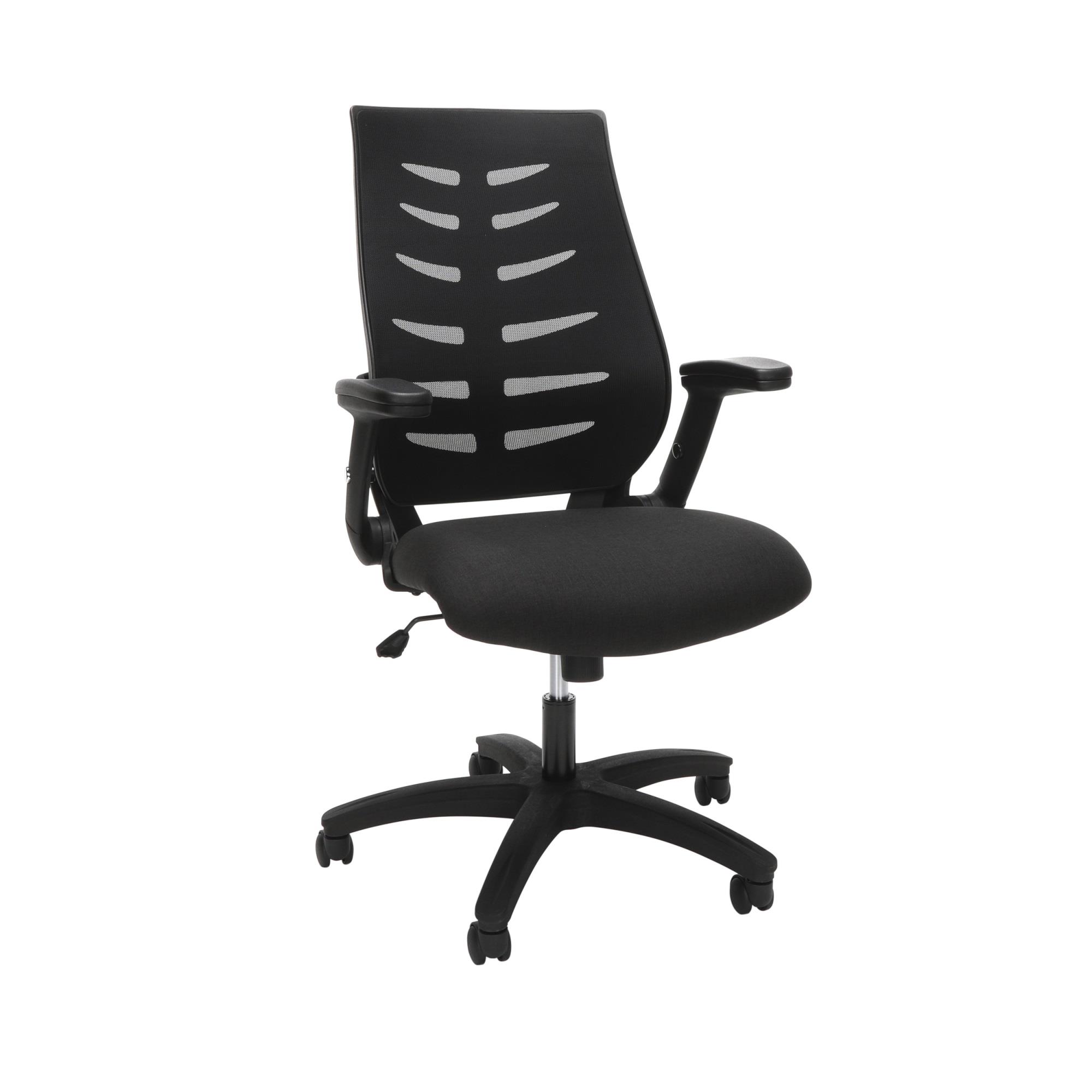 OFM Mid-back Mesh Office Chair for Computer Desk, in Black (530-BLK)