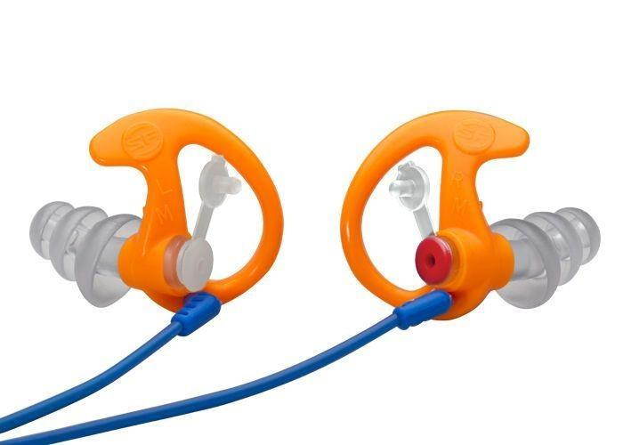 SureFire EarPro Sonic Defenders Plus, Orange, Medium, Clam #EP4-OR-MPR