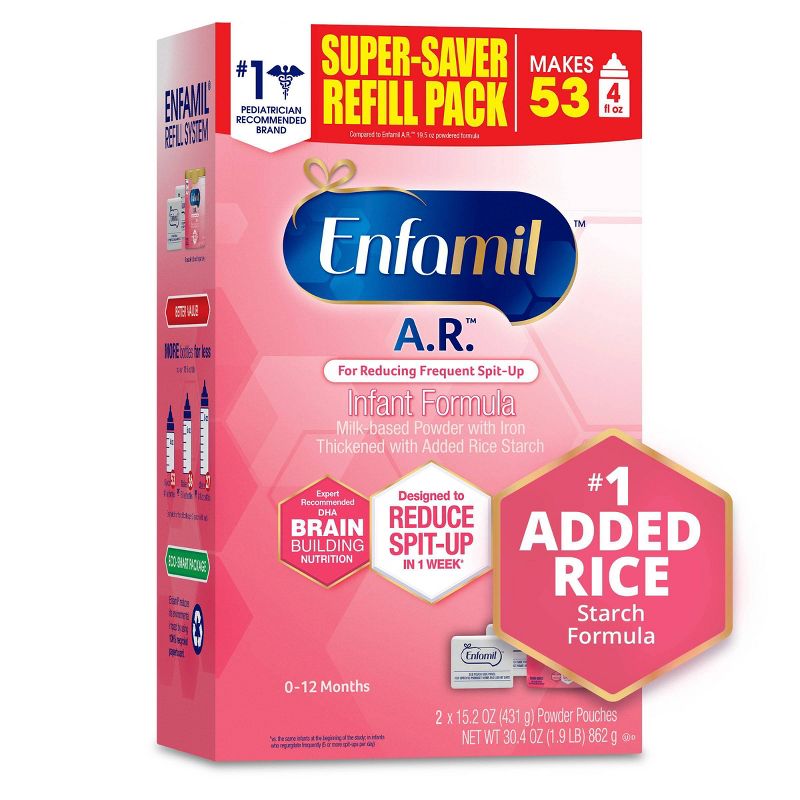 Enfamil A.R. Infant Formula Powder Refill Box - 30.4oz