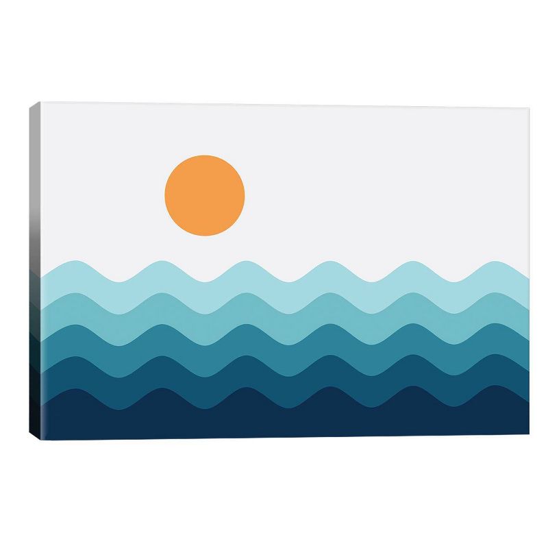 Abstract Landscape IVB by the Old Art Studio Unframed Wall Canvas - iCanvas